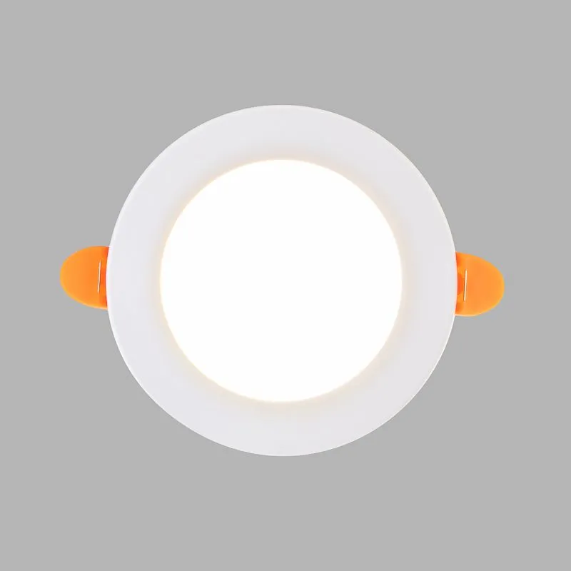 Панель светодиодная встраиваемая круглая 12Вт 230В 4000К 960Лм 145мм белая IP20 LAMPER - Фото 2