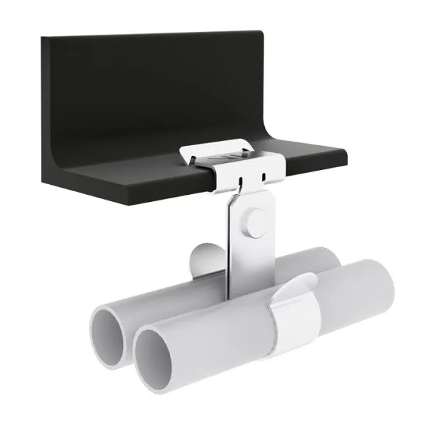 Зажим балочный 3-8 мм под трубу двойной 20 мм TDZ EKF