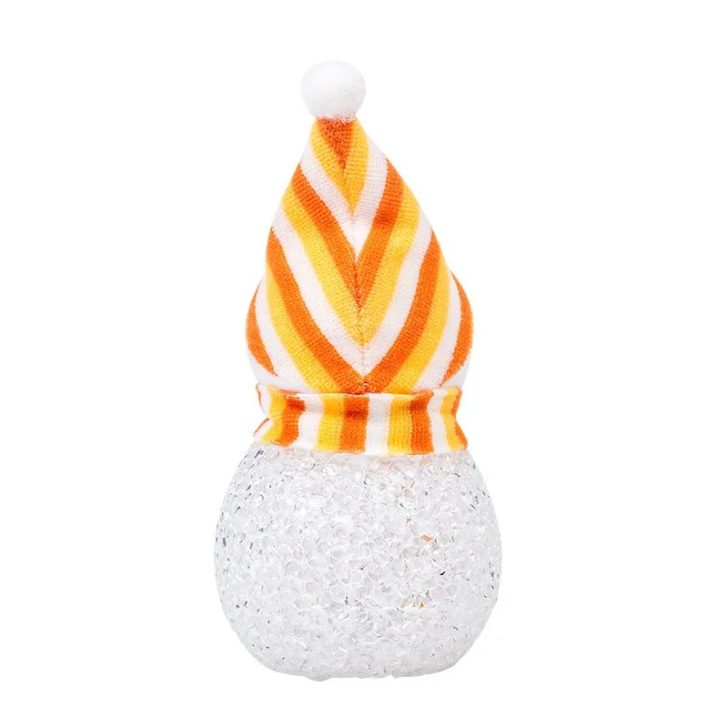 Фигура светодиодная Снеговик 10см, RGB - Фото 5