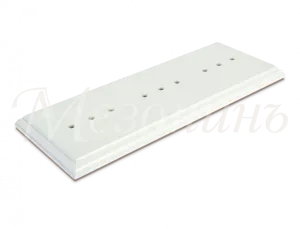 Подложка трехместная "Престиж", цвет - белый, ТМ "МезонинЪ" GE70718-01 GE70718-01