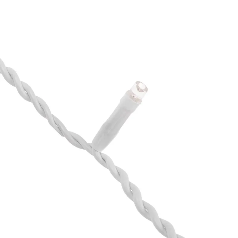 Гирлянда светодиодная Занавес 2х1,5м 360 LED СИНИЙ белый ПВХ IP65 постоянное свечение 230В блок в комплекте NEON-NIGHT - Фото 4