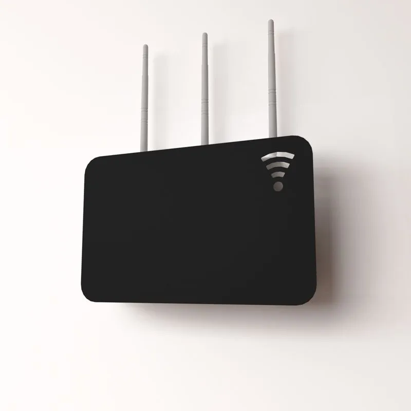 Держатель для хранения роутера, с регулировкой размеров, настенный, черный REXANT 38-0713