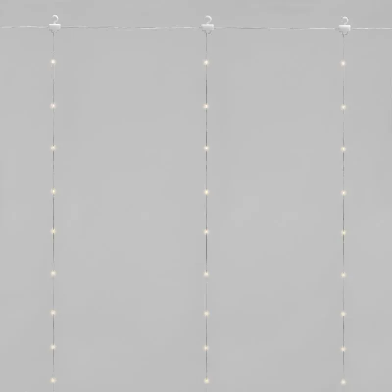 Гирлянда Светодиодный дождь из росы 3х3 м, теплый белый, USB + пульт управления NEON-NIGHT