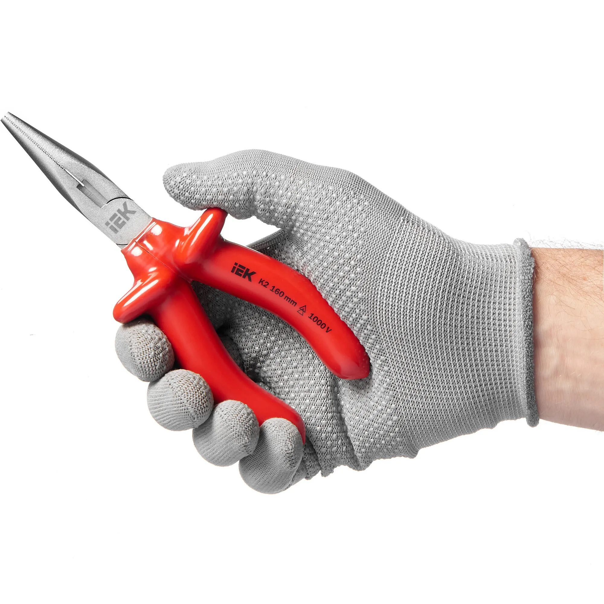 ARMA2L 3 Тонкогубцы диэлектрические 160мм K2 IEK - Фото 3