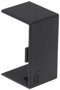 ELECOR Соединитель на стык КМС 40х25 черный (4шт/компл) IEK EL-KK10D-S-040-025-K02