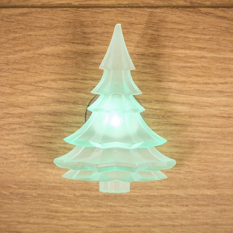 Елочка RGB на присоске 10x7x3 см 501-034