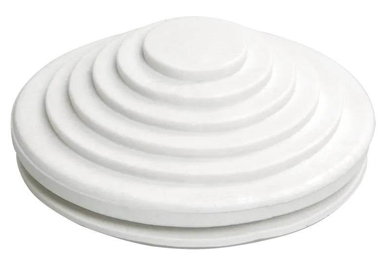 Сальник d=20мм (Dотв.бокса 22мм) белый IEK