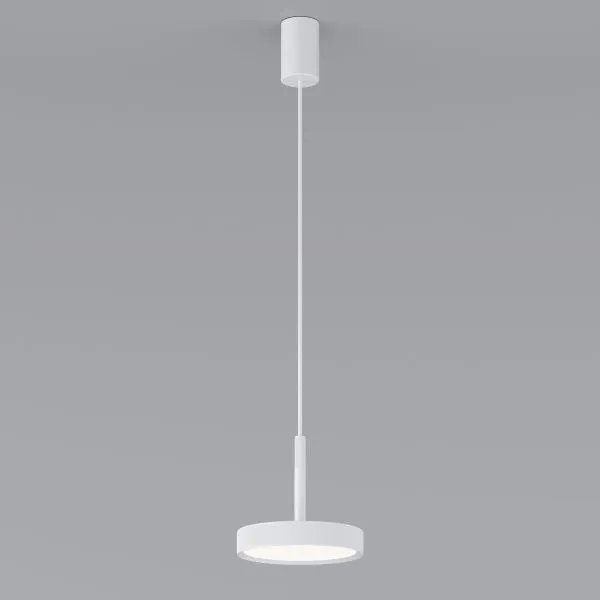 Подвесной светильник Plate / белый 50260 LED Elektrostandard