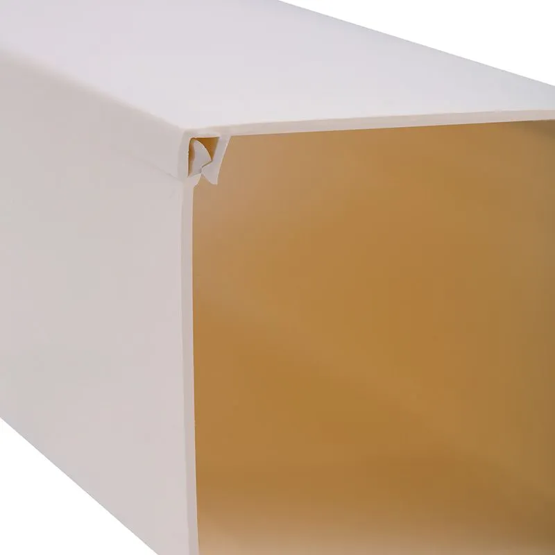 Кабель-канал 60х60мм, белый REXANT (12 м/уп) - Фото 3