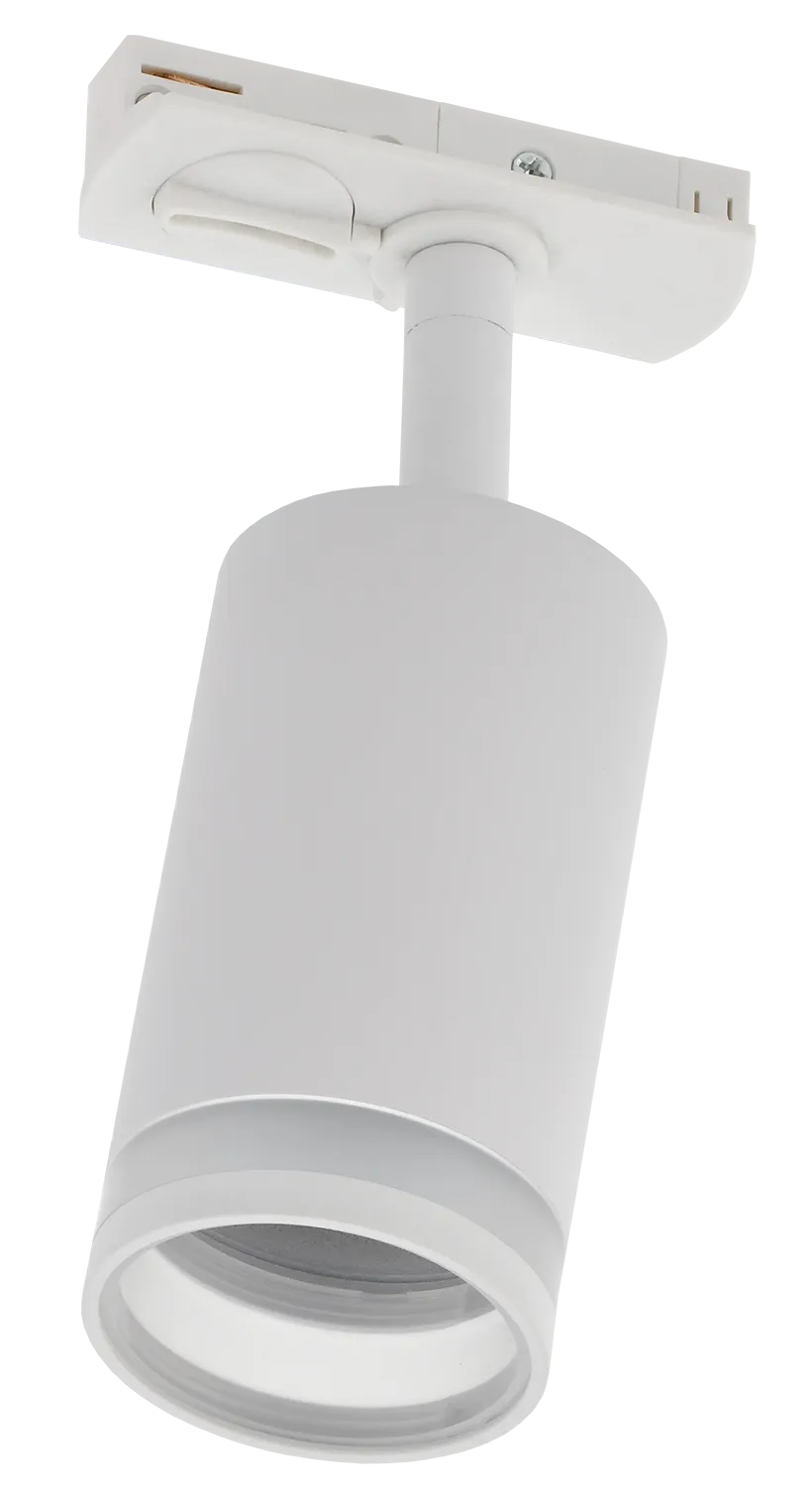 LIGHTING Светильник 4116 декоративный трековый поворотный под лампу GU10 белый IEK LT-USB0-4116-GU10-1-K01