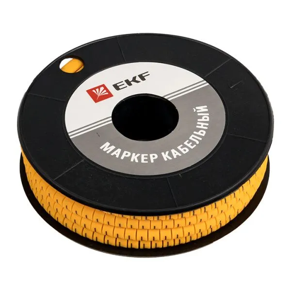 Маркер кабельный 2,5 мм2 "L" (1000 шт.) (ЕС-1) EKF - Фото 2
