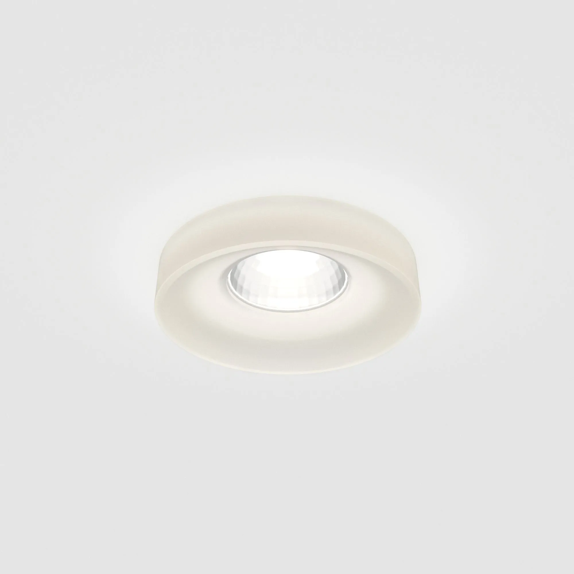 Светильник светодиодный встраиваемый точечный 15268/LED акрил; алюминий Elektrostandard