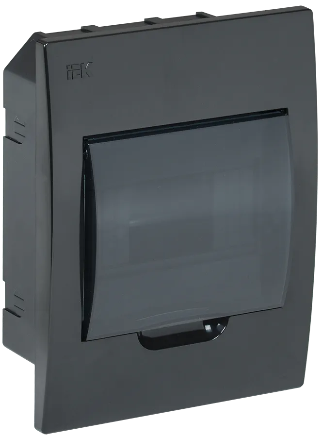 KREPTA 3 Корпус пластиковый ЩРВ-П-6 IP41 черный IEK