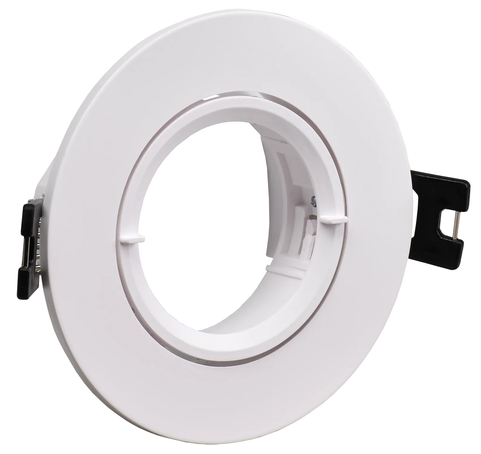 LIGHTING Светильник 4105 встраиваемый под лампу MR16 круг пластиковый белый IEK LT-UVB0-4105-GU05-1-K01