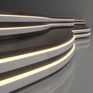 Гибкий неон 24V 10W 120Led 2835 IP65, теплый белый Elektrostandard a056258