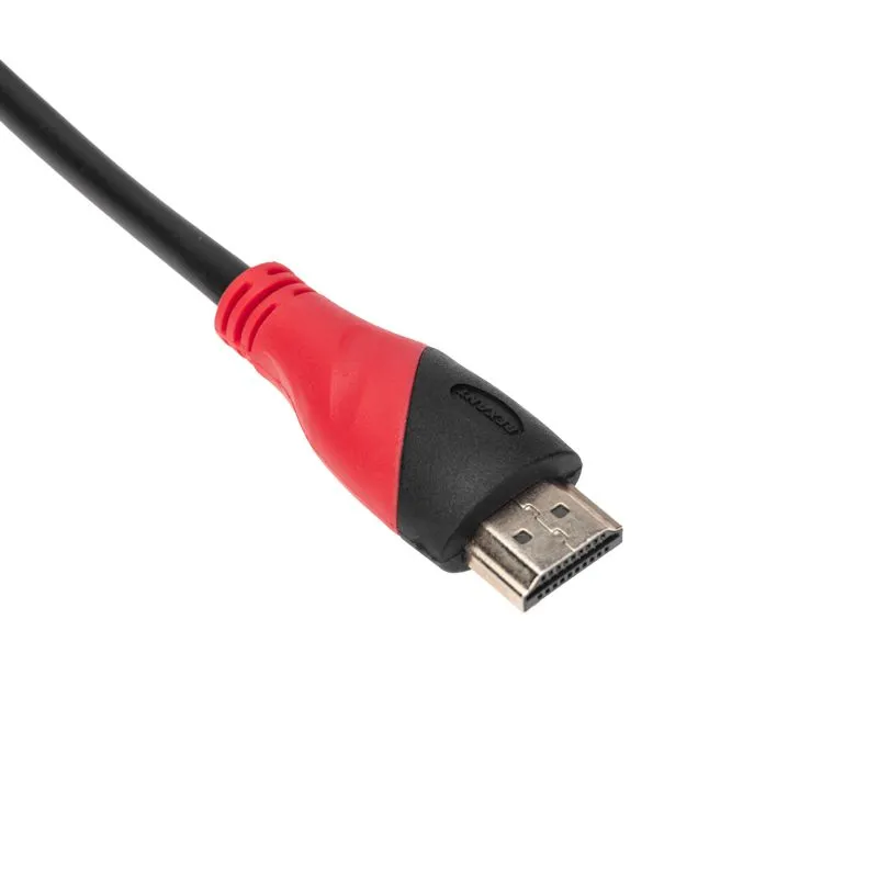 Кабель HDMI - HDMI 1.4, 2м, Gold REXANT - Фото 3