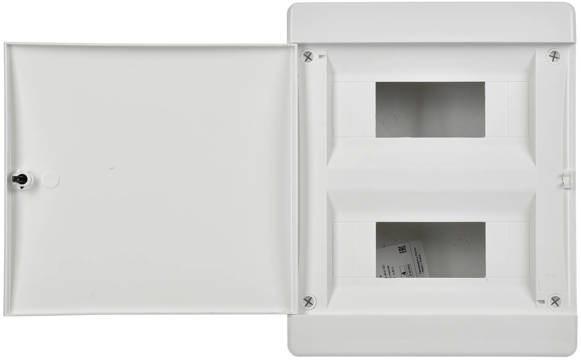 UNION Compact Корпус пластиковый ЩРВ-П-18 IP41 белая дверь IEK - Фото 4