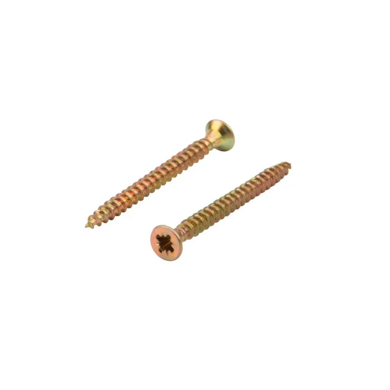 Саморез универсальный KRANZ 3х35, желтый цинк, короб (200 шт./уп.) - Фото 4