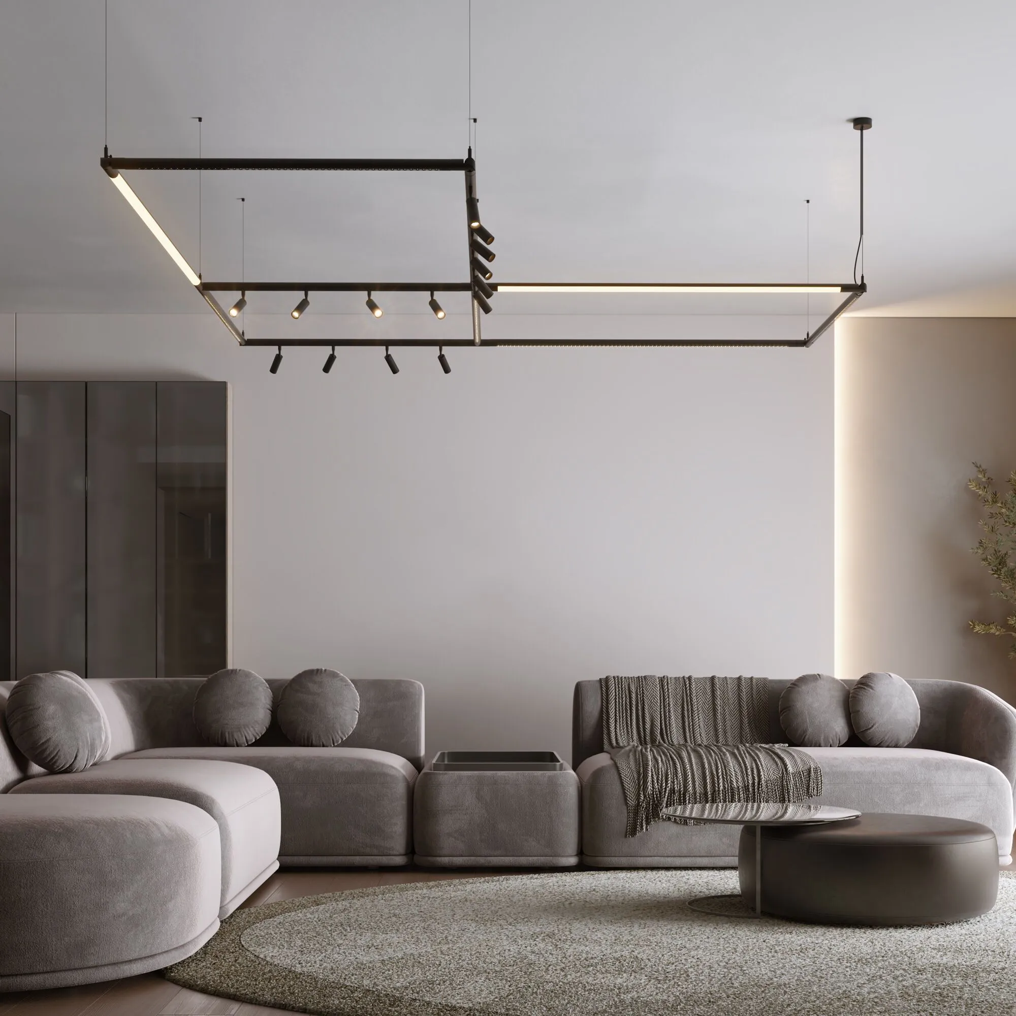 Module System Трековый светильник 24W 3000K (черный) 85178/01  - Фото 5