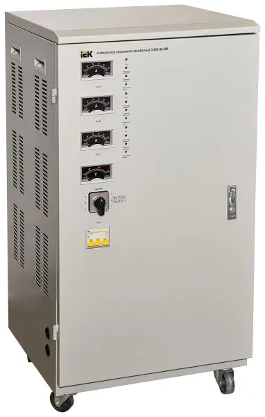 Стабилизатор напряжения трехфазный СНИ3-30 кВА IEK IVS10-3-30000