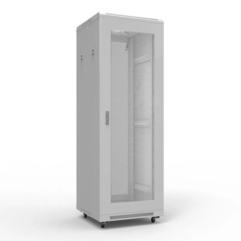 Шкаф напольный 19" серии Standart 42U 800х1000мм, передняя и задняя дверь перфорация, RAL 7035 (состоит из 2 частей) REXANT 04-2336