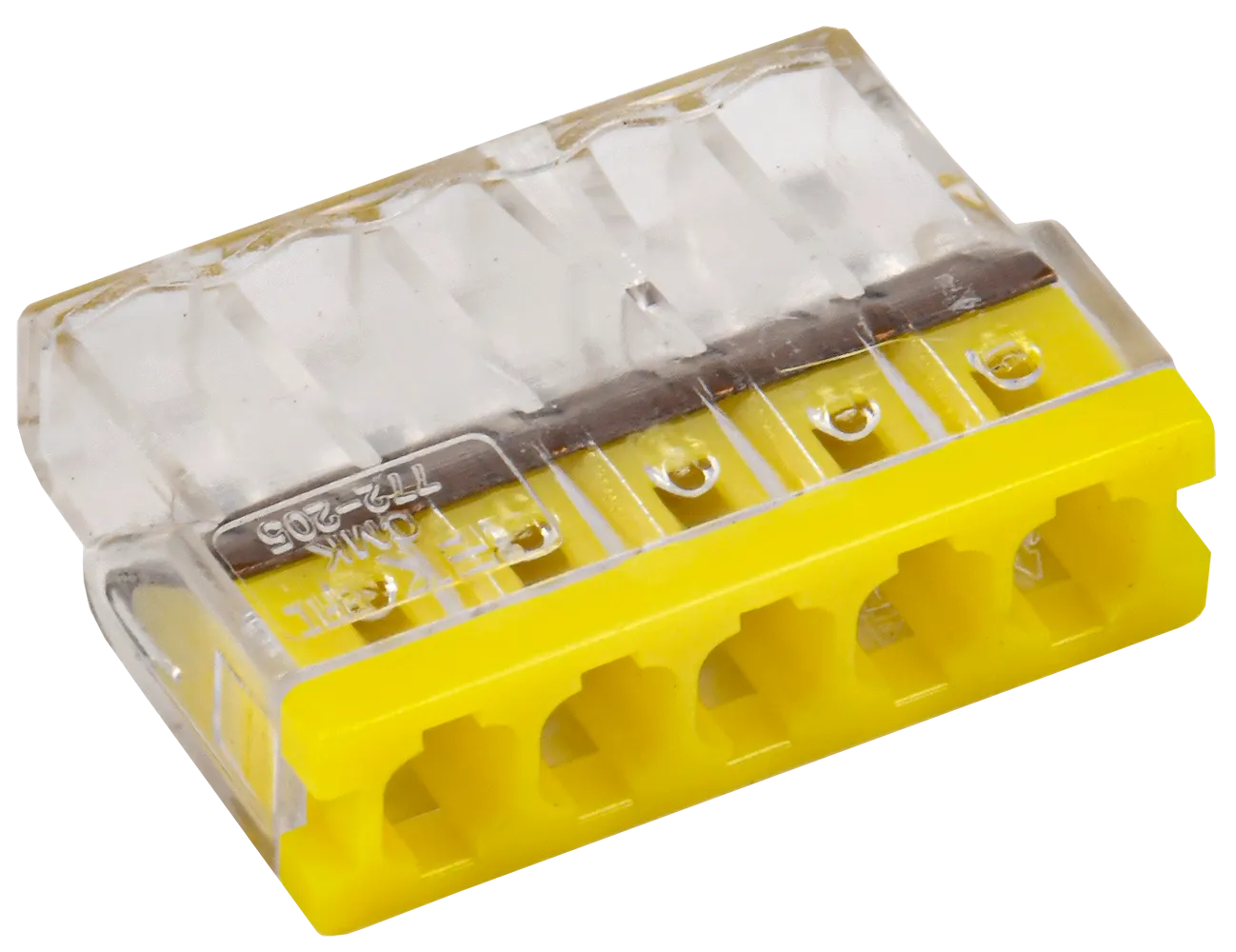 Строительно-монтажная клемма СМК 772-205 компактная (4шт/упак) IEK