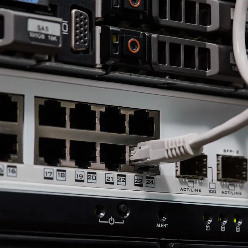 Шнур коммутационный, патч-корд F/UTP RJ45-RJ45, CAT 5e, LSZH серый, 0,5м REXANT - Фото 3