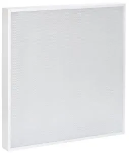 LIGHTING PRO Светильник светодиодный ДВО 2001A 45Вт 3000К IP40 588х588мм Грильято призма БАП 3ч IEK LTP-DVO0-2001A-45-30-K01