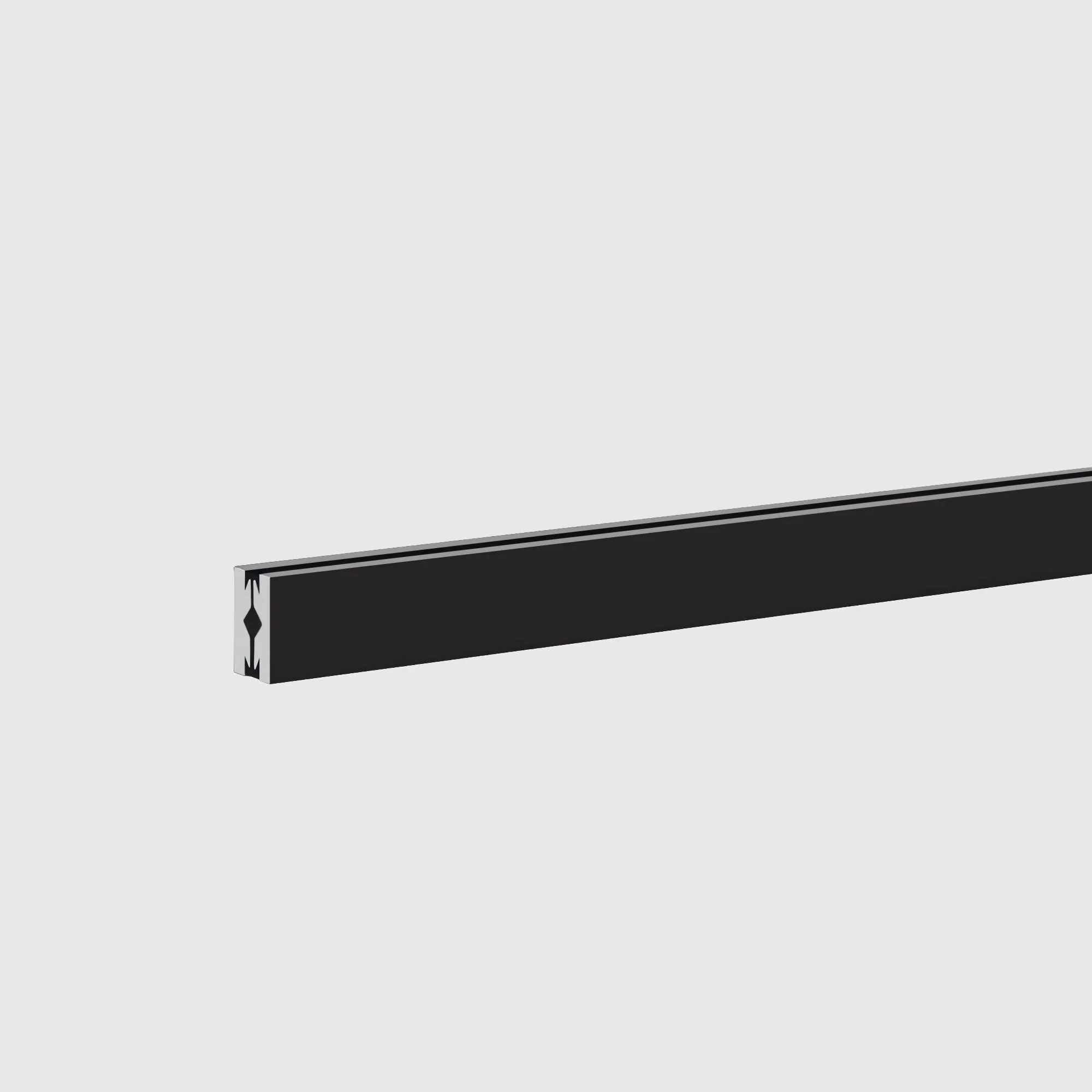 Esthetic Magnetic Шинопровод накладной (черный) (2 м) 85137/00