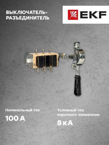 ВР32У-31A71240-R 100А, 2 направ. с д/г камерами, с передней смещённой рукояткой EKF MAXima - Фото 8