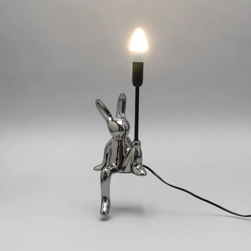 Светильник декоративный МОБИ Заяц хром REXANT - Фото 2