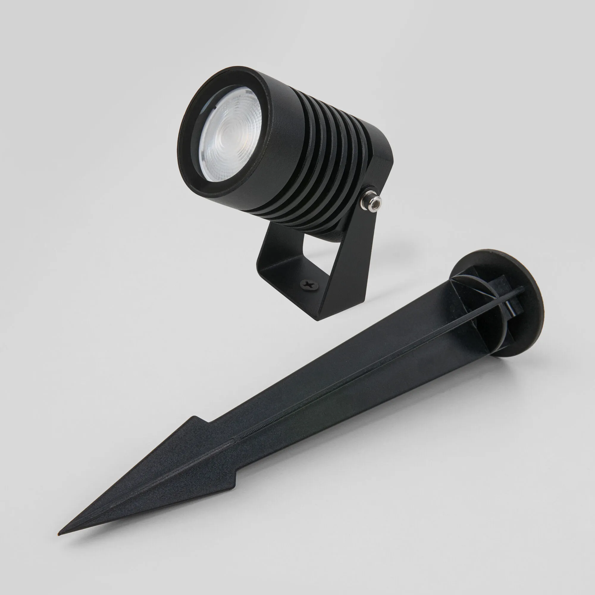 Светильник садово-парковый со светодиодами Landscape LED 043 FL LED черный Elektrostandard - Фото 3