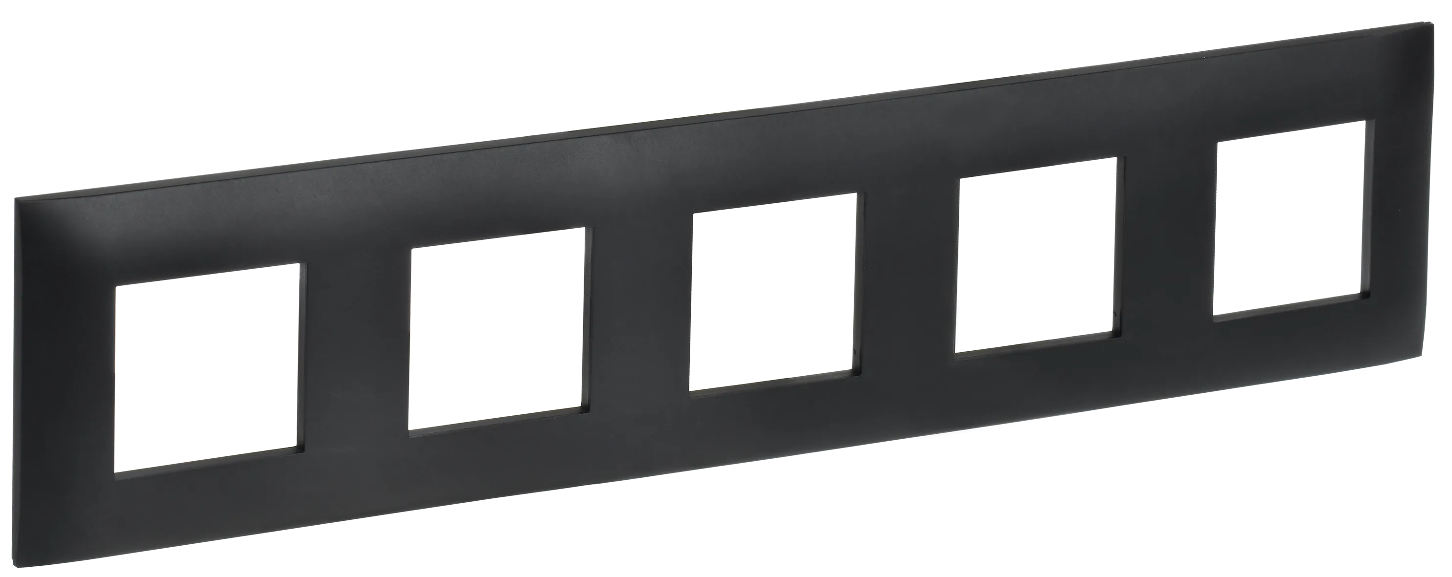 SKANDY Рамка 5-местная SK-F05Bl черный IEK SK-M52-K02