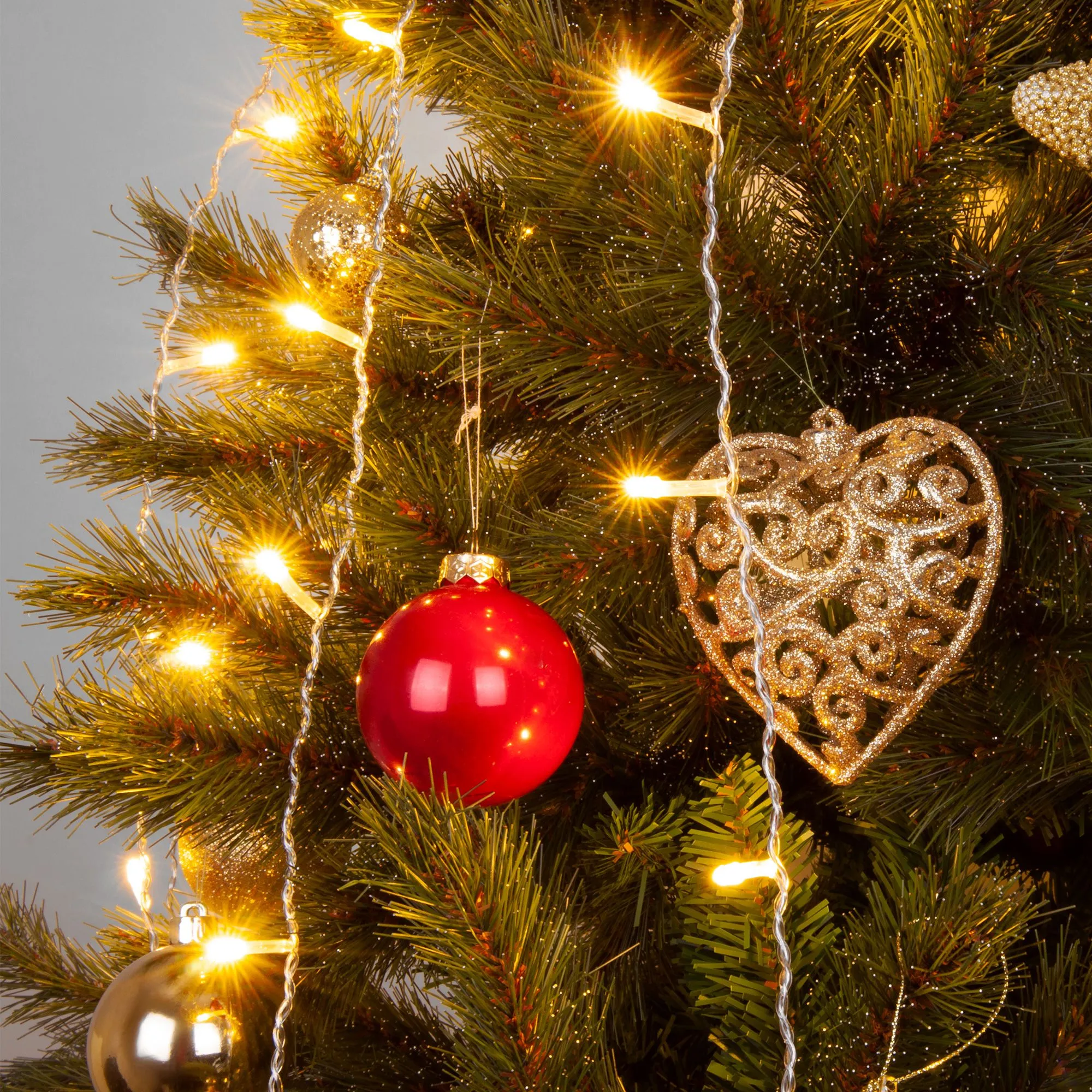 Светодиодная гирлянда занавес теплый белый 1,5*1м IP20 200-001 Elektrostandard Eurosvet - Фото 4