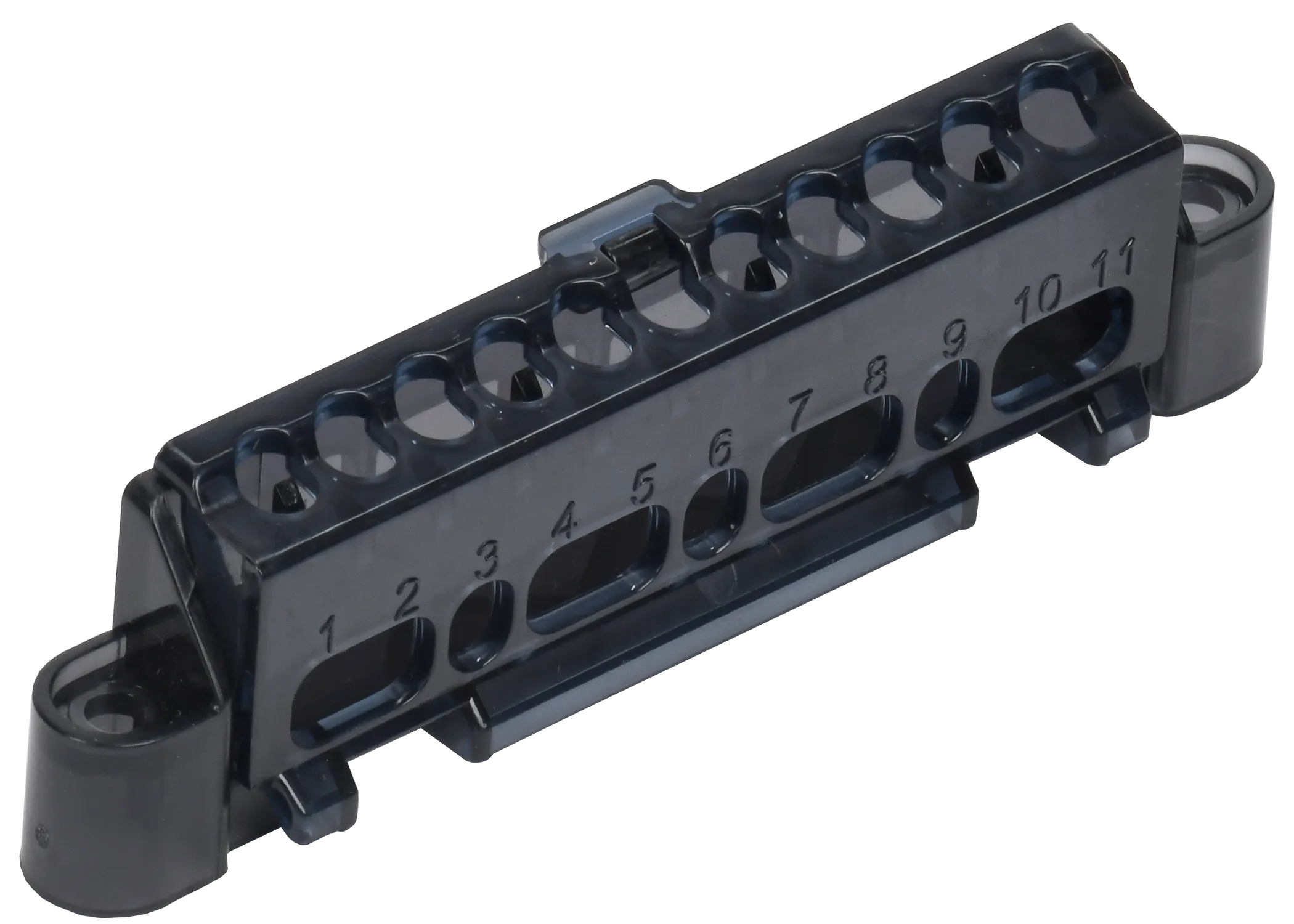 TEKFOR Суппорт для шин в корпус (ширина 6 модулей) IEK TF-KP00D-S-06