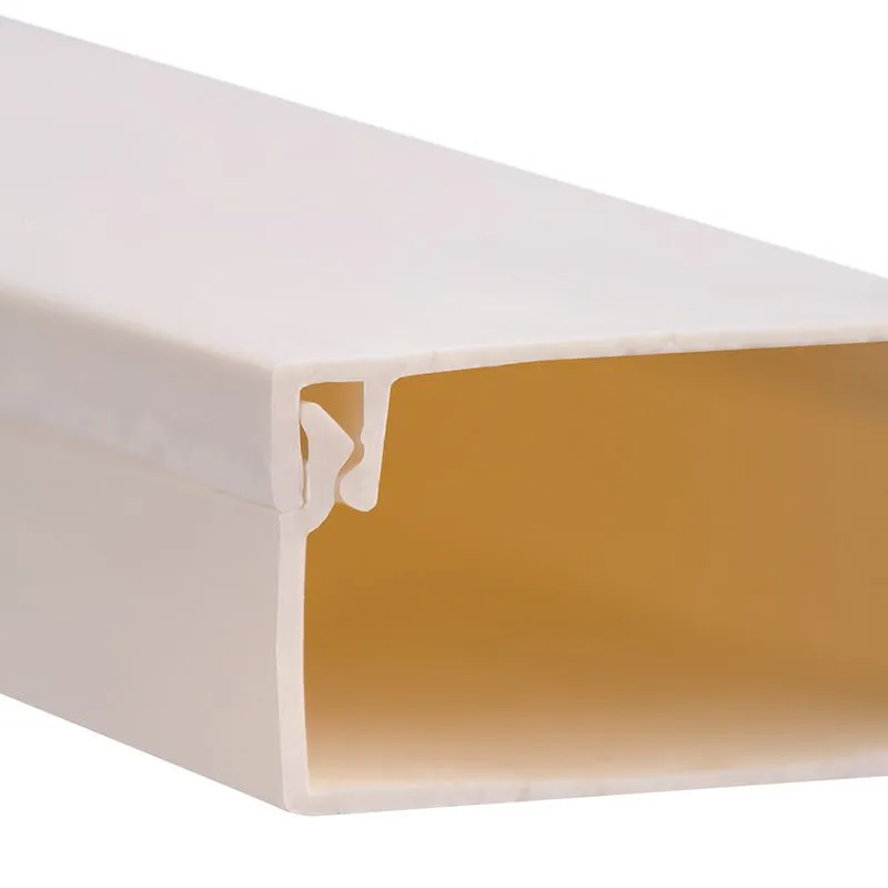 Кабель-канал 20х10мм, белый REXANT (100м/уп) - Фото 3