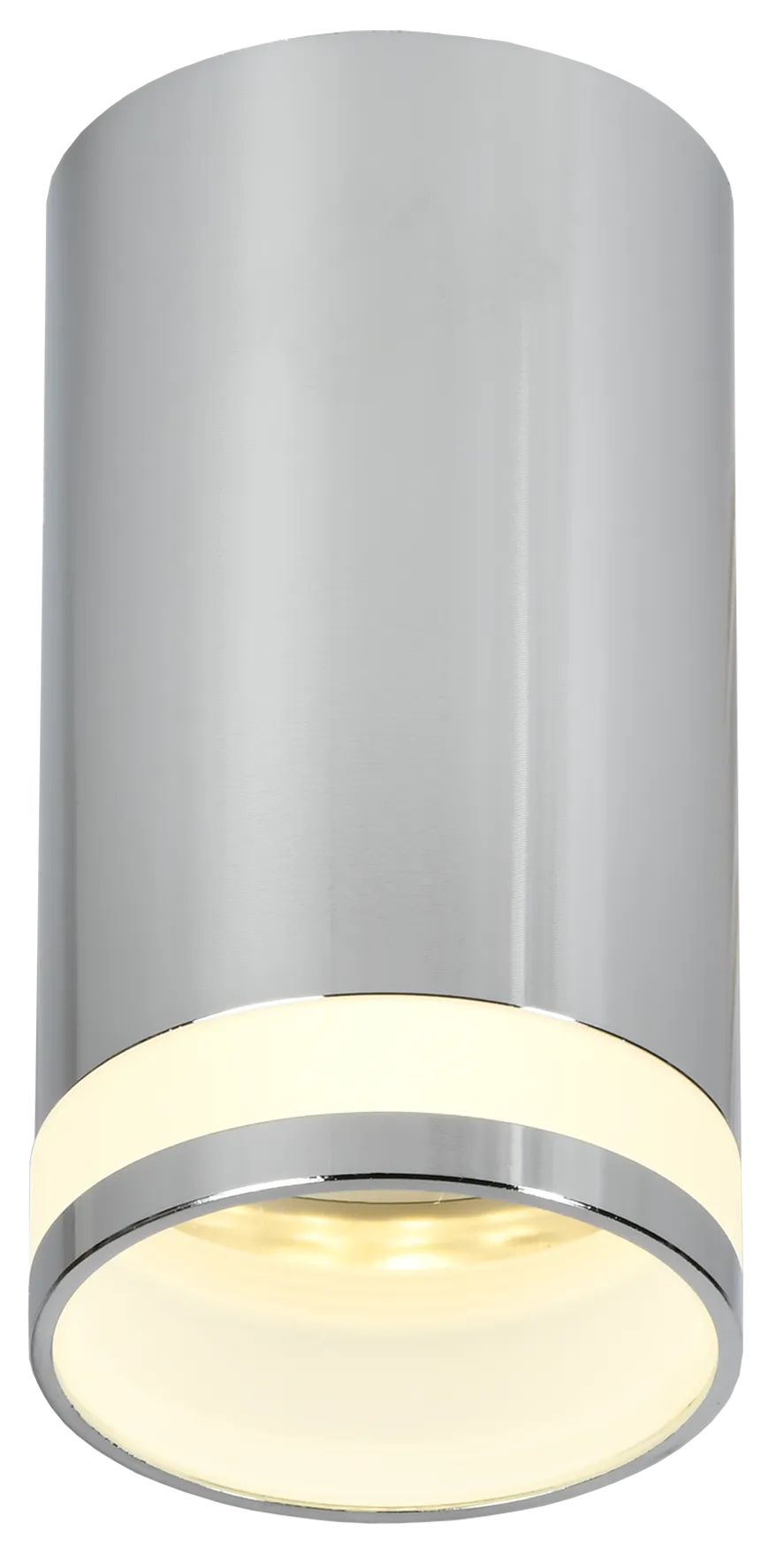 LIGHTING Светильник 4005 накладной потолочный под лампу GU10 хром IEK - Фото 4