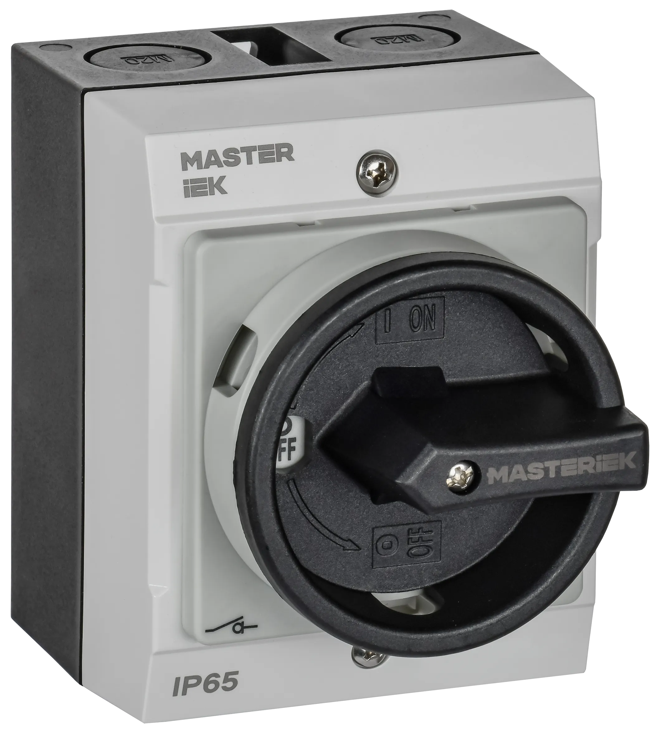 Переключатель кулачковый в боксе закрытая рукоятка 10А схема 10 IEK