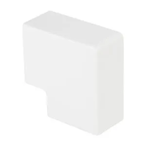 Поворот 90 гр. (40х25) (4 шт) белый EKF-Plast abw-40-25x4