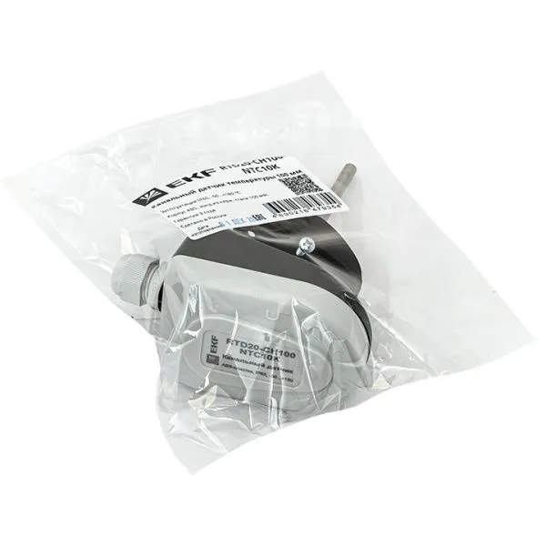 Канальный датчик температуры  100 мм