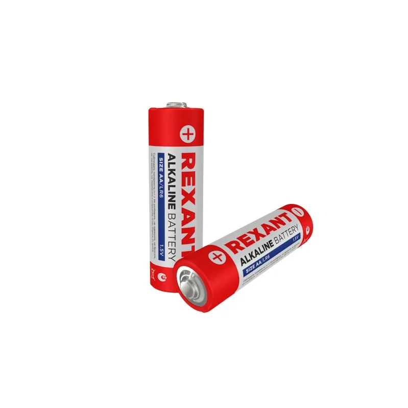 Батарейка алкалиновая AA/LR6, 1,5В, 24 шт, блистер REXANT - Фото 3