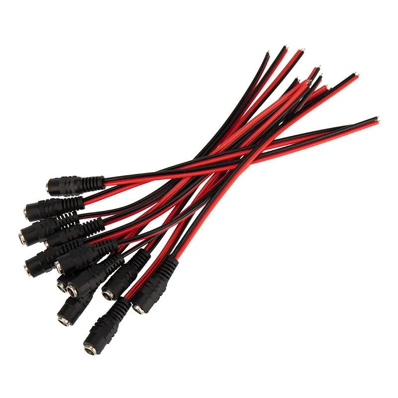 Разъем питания DC гнездо 2,5х5,5мм с проводом 20см REXANT - Фото 2