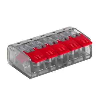 Клемма СМК 221-415 5 отверстий 0,2-4,0 мм2 EKF