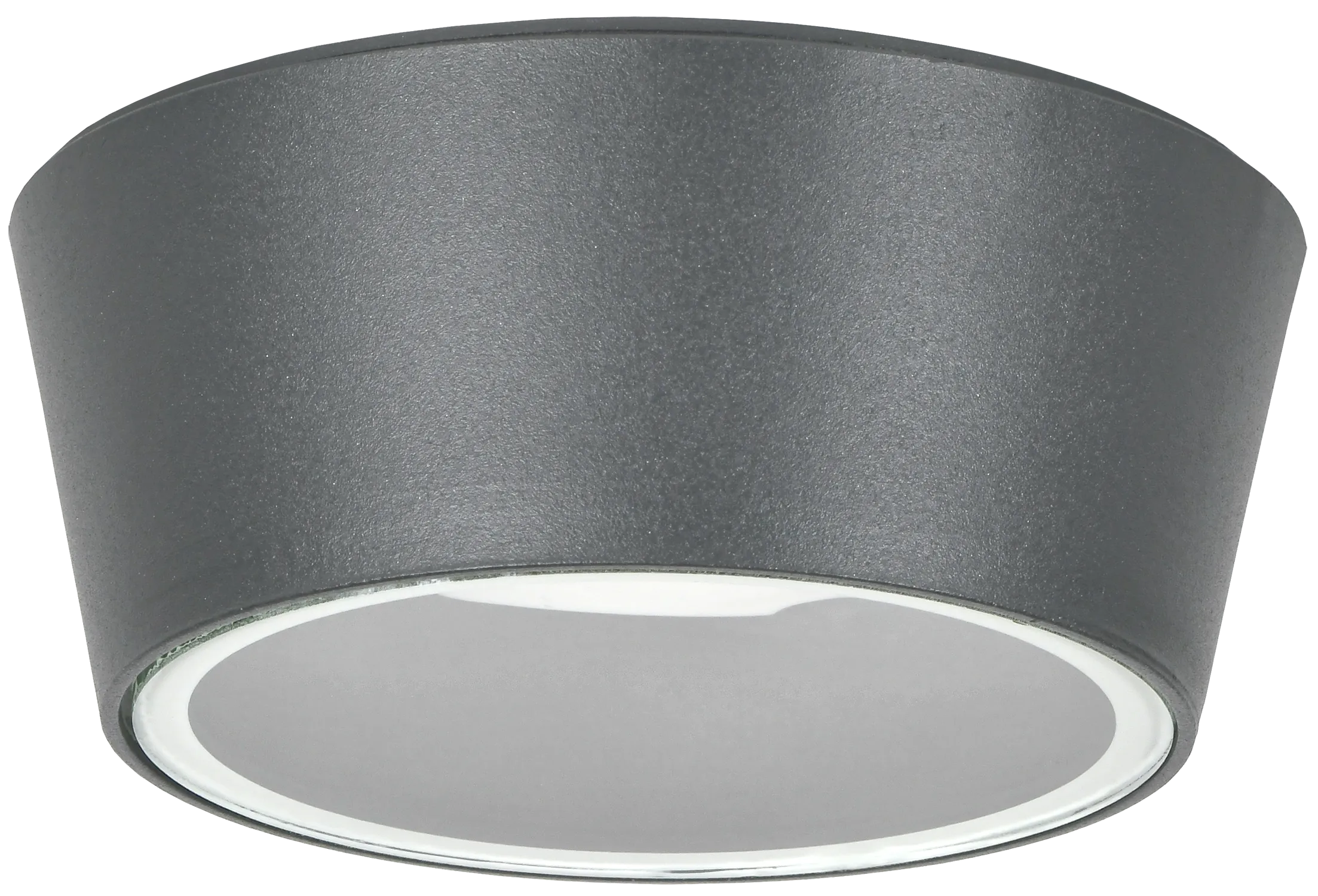 LIGHTING Светильник уличный 5104 потолочный под лампу GX53 IP65 серый IEK LT-UPU0-5104-GX53-1-K03