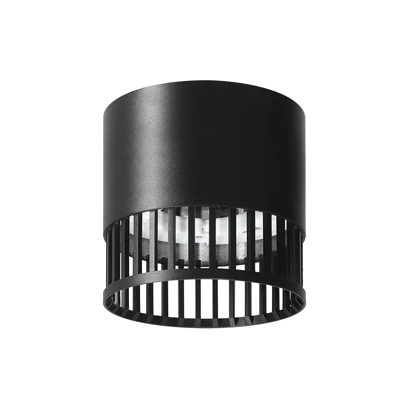 Накладной светильник WOLTA WSL-GX53/19B PORTA под лампу GX53 Черный D85x80