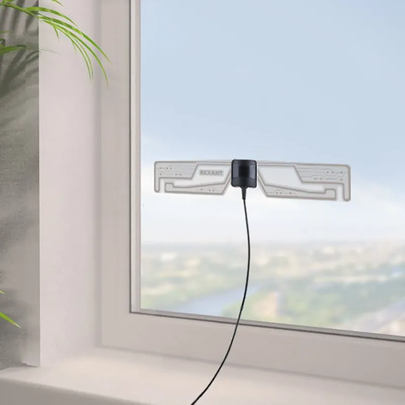 Антенна комнатная «Активная» с USB питанием, для цифрового телевидения DVB-T2, Ag-707 REXANT - Фото 3