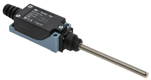 Выключатель концевой КВ-8167 гибкий пружинный стержень IP65 IEK