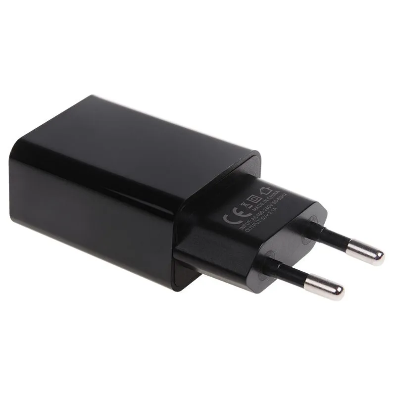 Сетевое зарядное устройство USB (СЗУ) (5 V, 2100 mA) черное REXANT