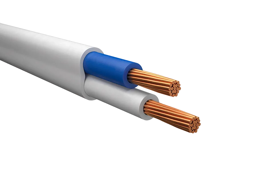 Провод ПВС 2х2,5 бел (100м) Автопровод А00335