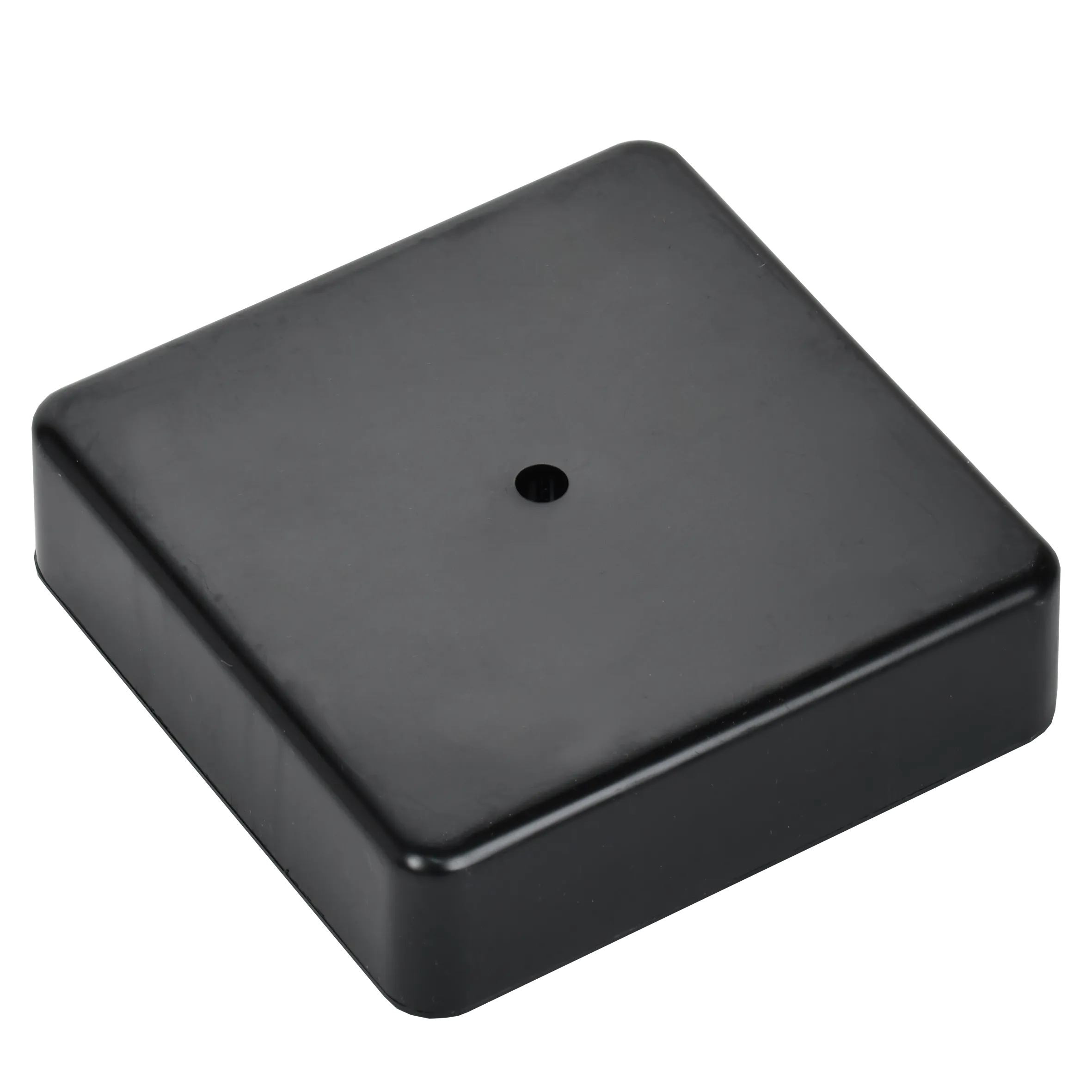 Коробка распаячная КМ для открытой проводки безгалогенная (HF) 100х100х29мм черная (RAL 9005) IEK - Фото 2